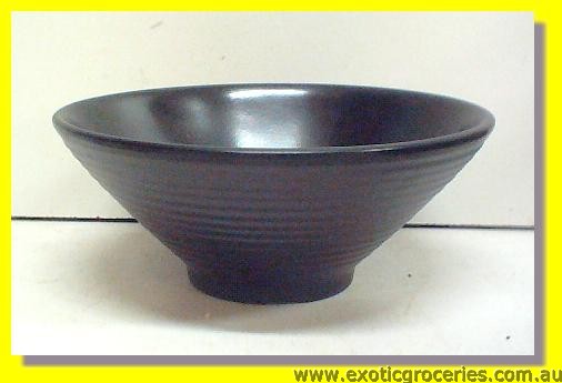 Black Bowl 6.75" EB007