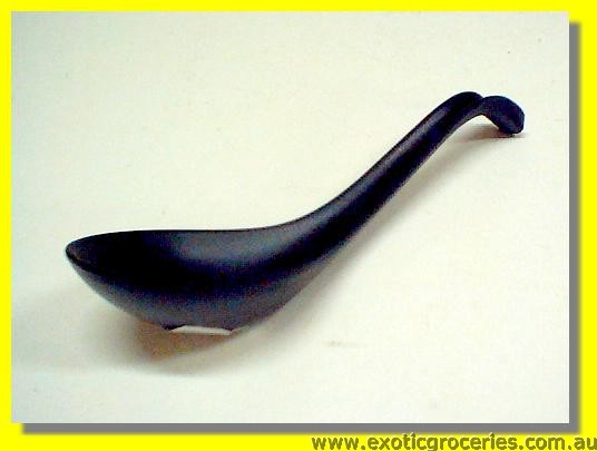 Plastic Black Spoon ES110