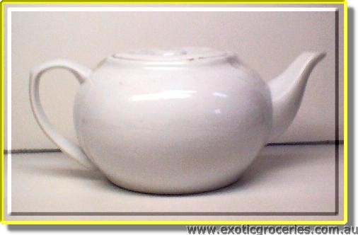 White Teapot 13cm