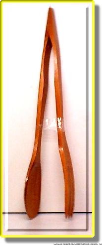 Bamboo Salad Tongs (Fork & Spoon) FM092