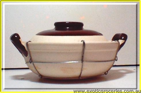 Clay Pot 2 Handles 23cm Wired