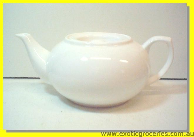 White Persimmon Teapot Large 1L M364