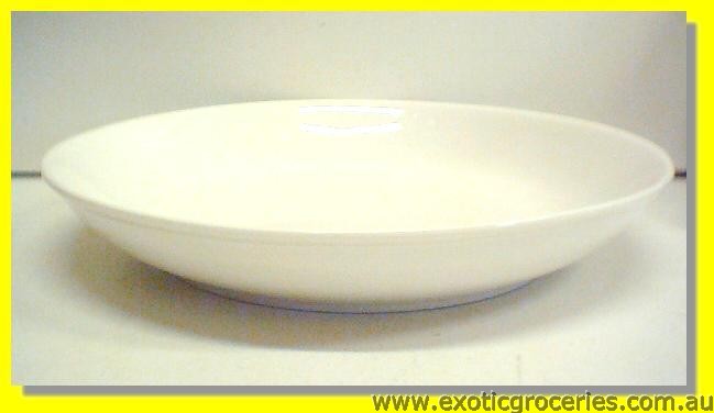 White Rice Dish 9" M254B