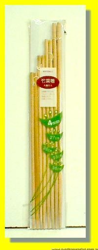 Bamboo Chopsticks 4pairs 4 Sizes (27cm/30cm/33cm/36cm)