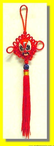 Lucky Chinese Mask Knot