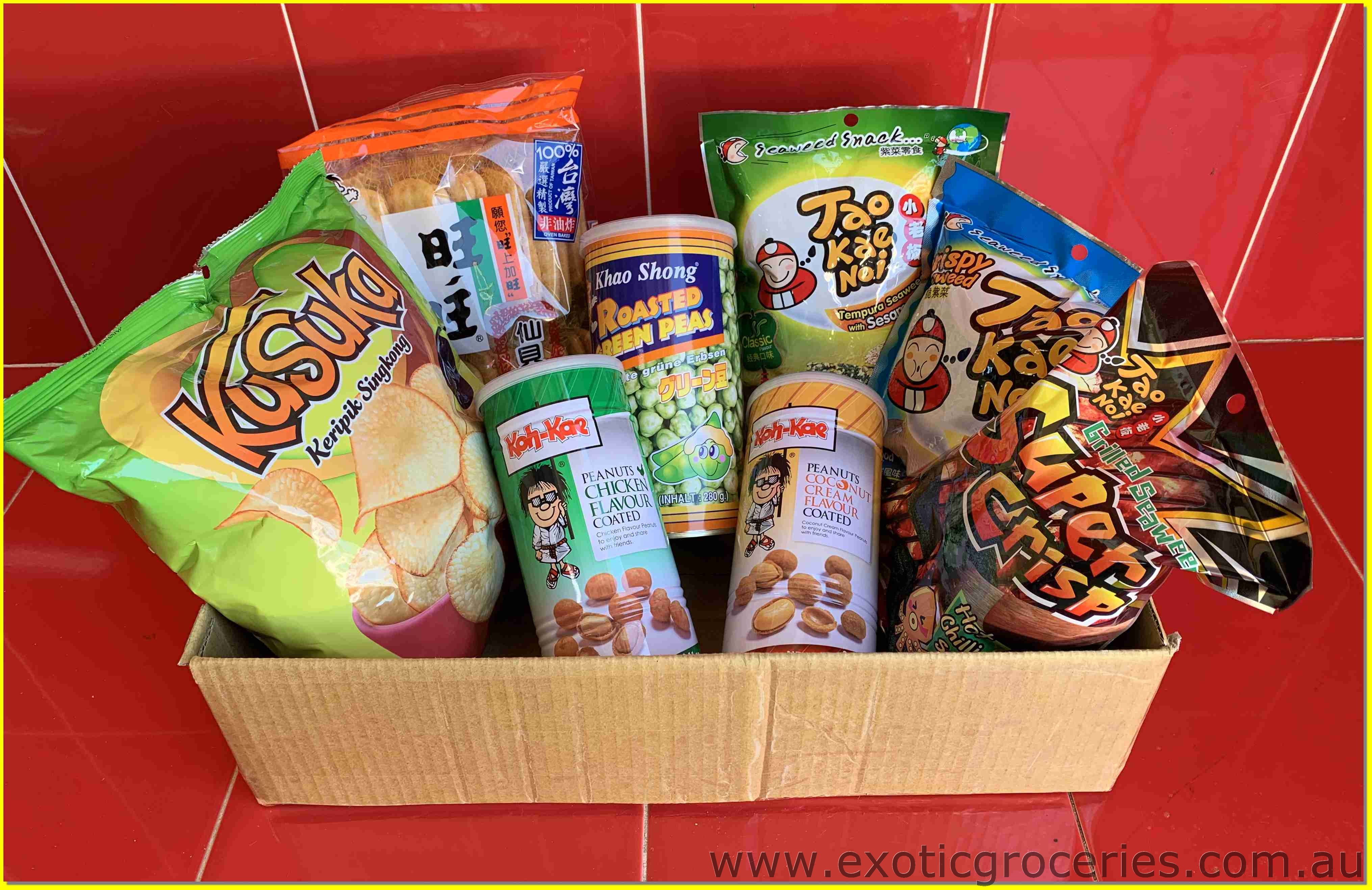 Assorted Snack Gift Box Set A