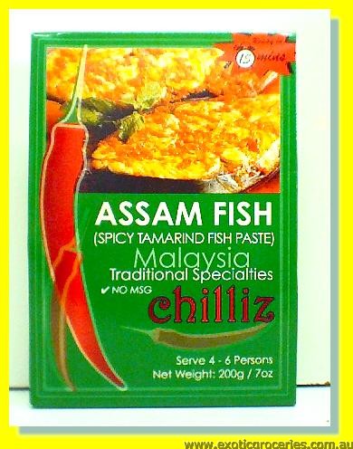 Assam Fish (Spicy Tamarind Fish Paste)