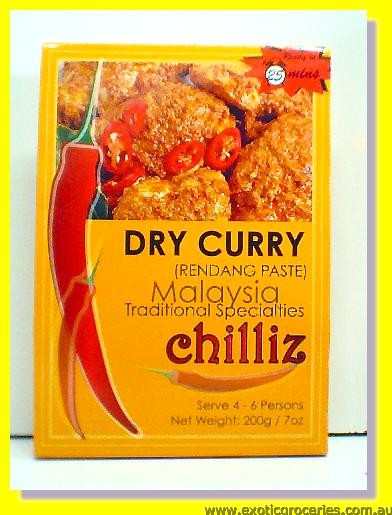 Dry Curry (Rendang Paste)