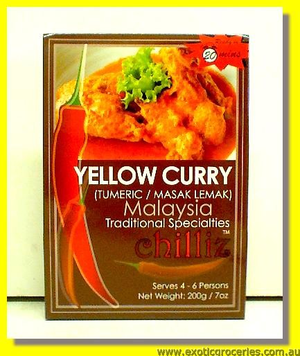 Yellow Curry Paste (Tumeric/ Masak Lemak)