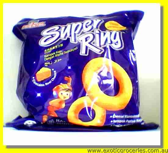 Super Ring Cheese Flavoured 8packs