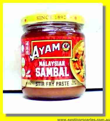 Malaysian Sambal Stir Fry Paste Medium Hot