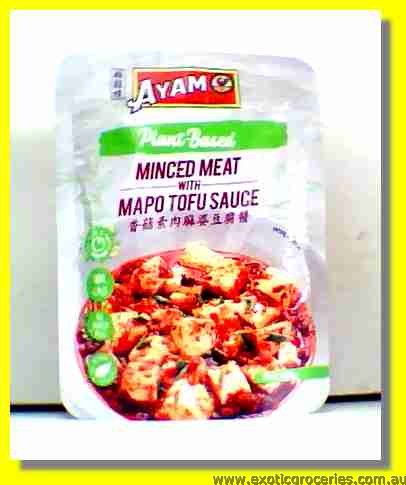Plant Based Minced Meat with Mapo Tofu Sauce