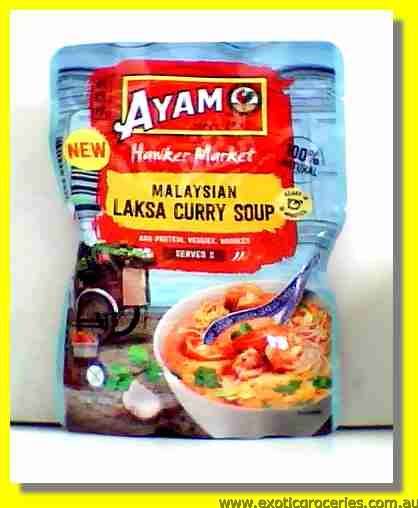 Malaysian Laksa Curry Soup