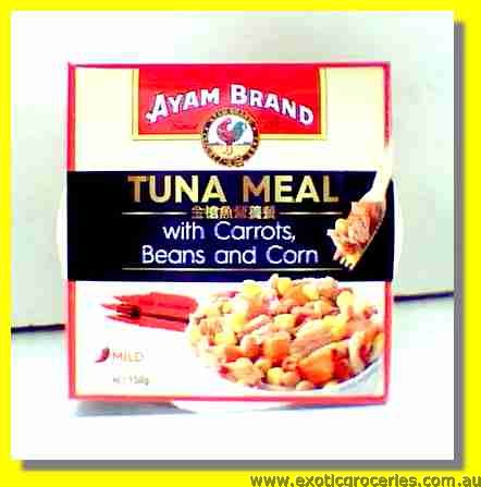 Tuna Meal with Carrots, Beans & Corn Mild (Red)