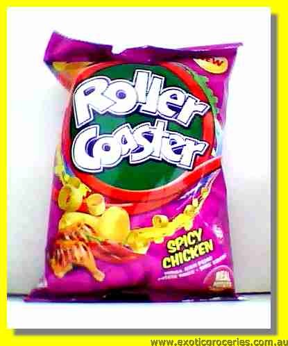 Roller Coaster Potato Rings Spicy Chicken Flavour
