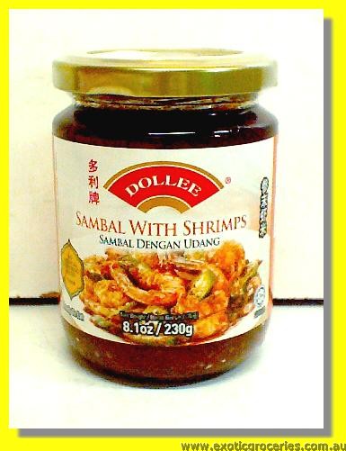 Sambal with Shrimps Sambal Dengan Udang