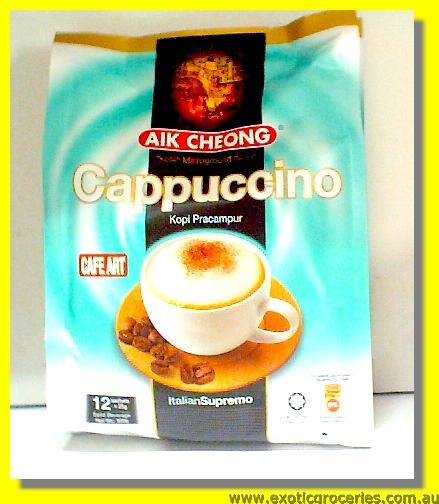 Instant Cappuccino 12 Sachets (Silk & Smooth)