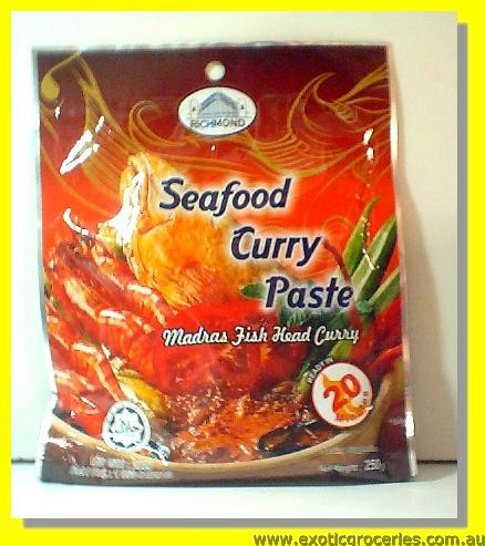 Seafood Curry Paste Madras Fish Head